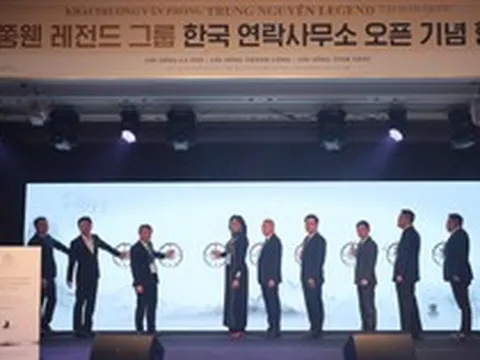 Trung Nguyên Legend chính thức mở văn phòng đại diện tại Hàn Quốc