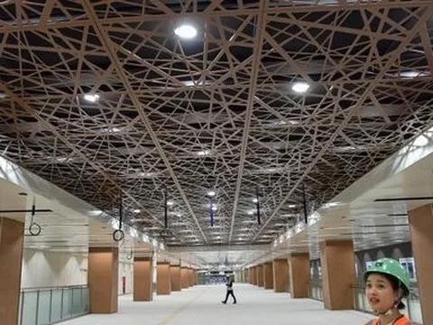 Diện mạo mới của ga ngầm metro TP.HCM sắp hoàn thiện