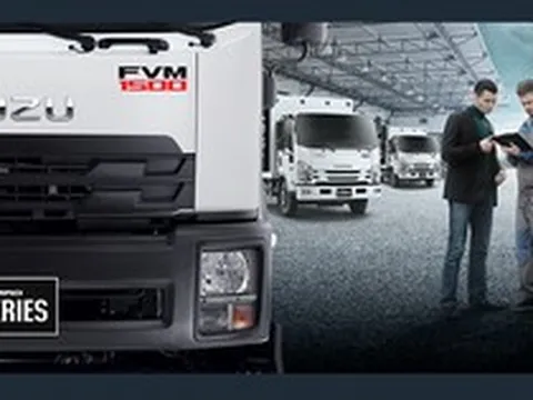 ISUZU hỗ trợ lãi vay đến 40 triệu tiền mặt, đồng hành cùng ngành vận tải