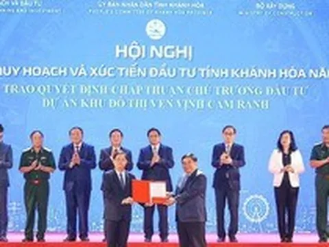 Khánh Hòa thu hút thêm hơn 31.000 tỷ đồng vốn đầu tư