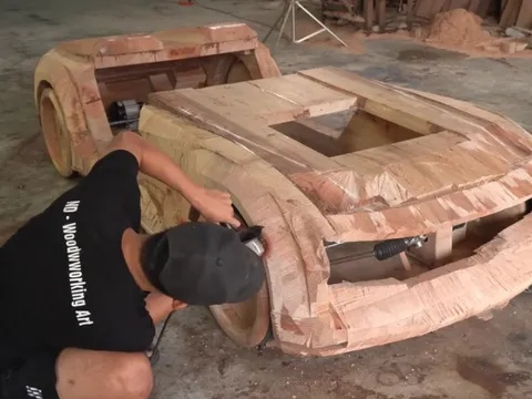 Ông bố Việt làm siêu xe gỗ cho con được Audi liên hệ: 'Họ kinh ngạc và thán phục, bỏ ngỏ khả năng hợp tác trong tương lai'