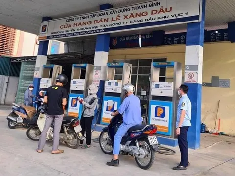 Chiều nay, giá xăng dầu đồng loạt tăng