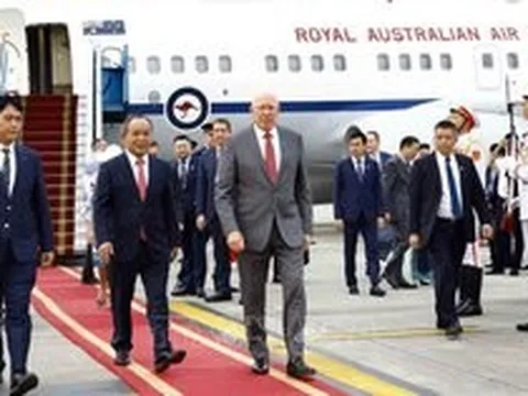 Toàn quyền Australia David Hurley bắt đầu thăm cấp Nhà nước tới Việt Nam