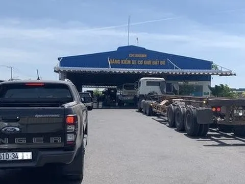 Bà Rịa-Vũng Tàu: Một trung tâm đăng kiểm dừng nhận hồ sơ một số phương tiện