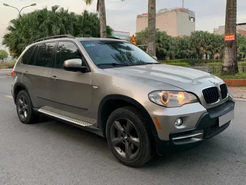 BMW X5 bán lại giá 345 triệu đồng: SUV 7 chỗ rẻ hơn Morning, đủ ghế sưởi, cốp điện, cửa sổ panorama không kém xe sang đời mới