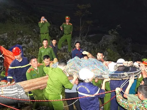 Sức khỏe nạn nhân rơi xuống hố sâu ở Mã Pì Lèng tiến triển tốt