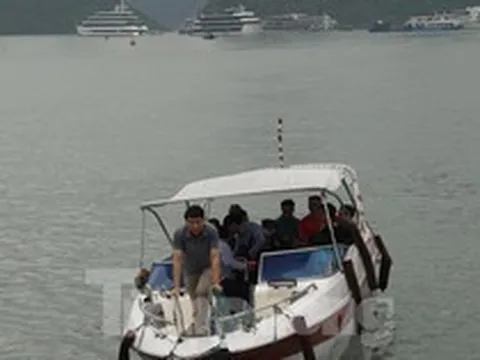 Tìm thấy hộp đen của trực thăng rơi trên vịnh Hạ Long