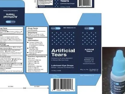 Thuốc nhỏ mắt Ấn Độ gây chết người: Do sản xuất không vô trùng