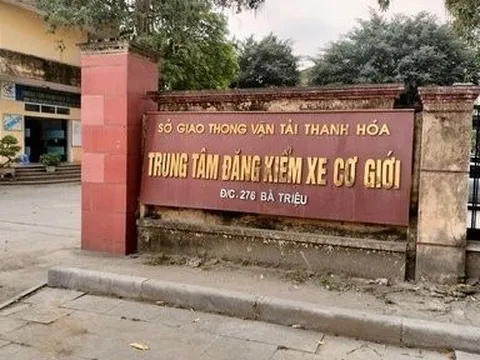 Một người bị gãy chân tại Trung tâm đăng kiểm 36-01S do tại nạn hy hữu