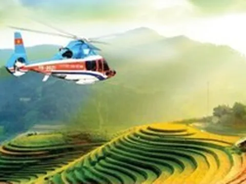 Tạm dừng tour du lịch ngắm cảnh bằng trực thăng sau sự cố rơi máy bay Bell-505