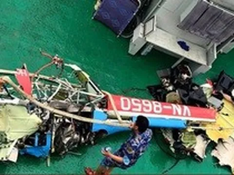 Vụ rơi trực thăng ở vịnh Hạ Long: Phi công đã cố gắng đưa máy bay đến khu vực an toàn