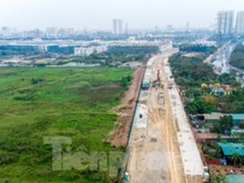 Con đường 1,9 km giá 500 tỷ đồng làm 4 năm chưa xong