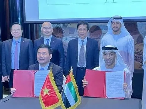 Sẽ sớm khởi động đàm phán Hiệp định Đối tác kinh tế toàn diện với UAE