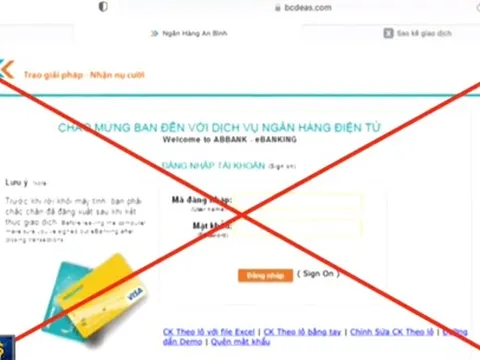 Giả mạo website doanh nghiệp, ngân hàng để lừa đảo ngày càng tinh vi