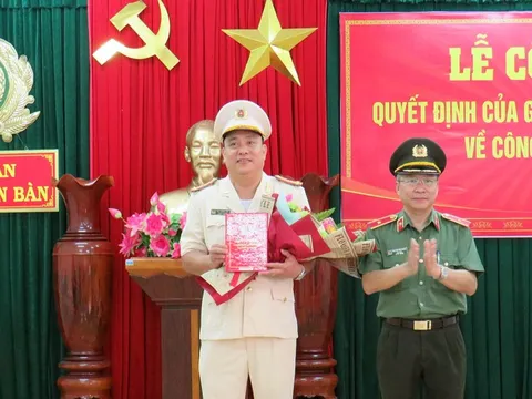 Công an Quảng Nam điều động, bổ nhiệm nhiều nhân sự chủ chốt