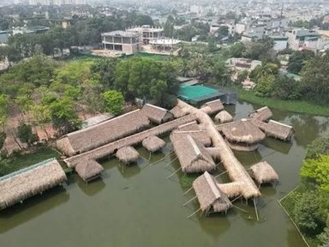 Nhà hàng sinh thái “mọc” trên 3,1ha đất thủy sản giữa TP.Thanh Hóa