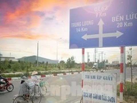 Diện mạo mới đường vành đai TP Tân An