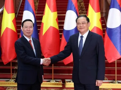 Việt Nam-Lào phấn đấu đạt mục tiêu tăng trưởng thương mại từ 10%-15% trong năm 2023