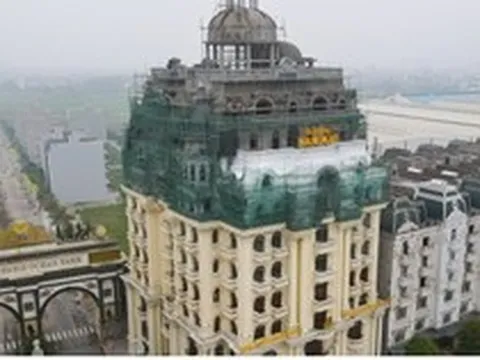 Cận cảnh “tòa lâu đài” vi phạm phòng cháy chữa cháy ở Bắc Ninh