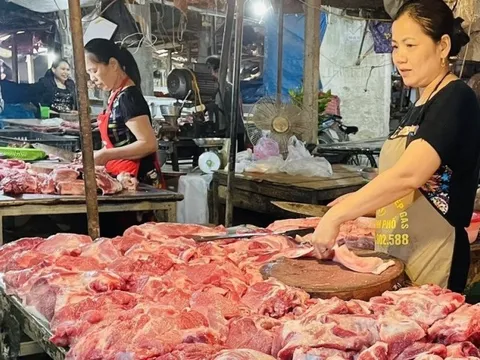 Nghệ An: Giá thịt lợn hơi xuống thấp, sức tiêu thụ chậm