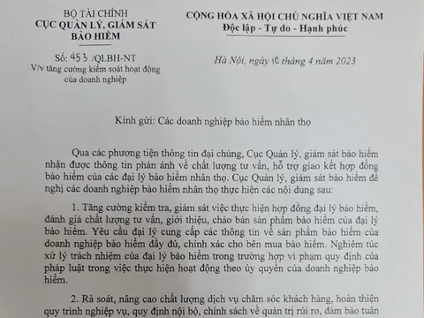 Bộ Tài chính có động thái mới sau "lùm xùm" bảo hiểm