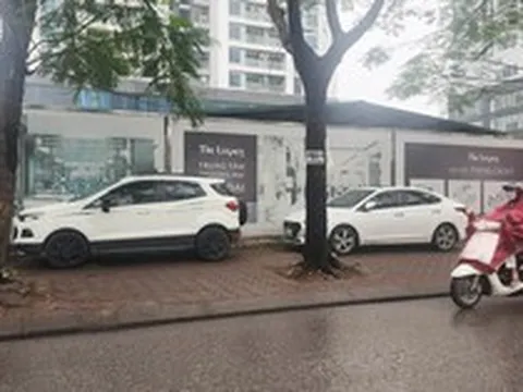 Quận Thanh Xuân chỉ đạo xử lý tình trạng ôtô đỗ trên vỉa hè