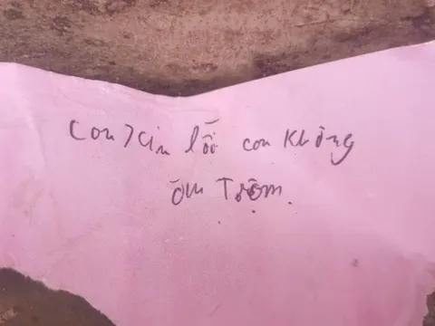 Tìm kiếm nam sinh nghi nhảy cầu để lại tờ giấy "con không ăn trộm"