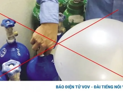 Thiếu niên bị tổn thương tủy cổ do hút 10 quả bóng cười mỗi ngày