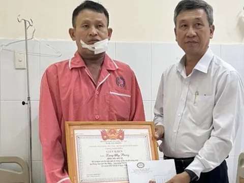 Vụ cướp ngân hàng ở Bình Dương: Bảo vệ được khen thưởng