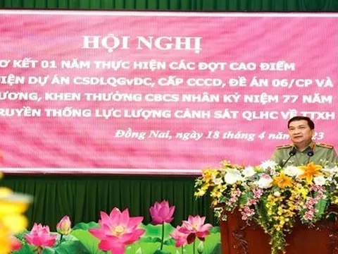 Đồng Nai: Hội nghị sơ kết thực hiện Dự án Cơ sở dữ liệu quốc gia về dân cư