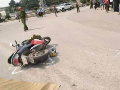 Hà Tĩnh: Va chạm với xe chở bê tông, người phụ nữ tử vong tại chỗ