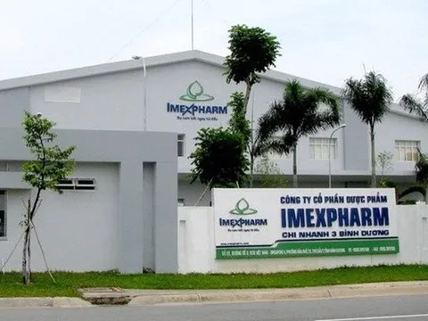 Dược phẩm Imexpharm báo lãi quý I/2023 gấp rưỡi so với cùng kỳ