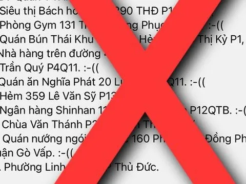 Sở Y tế TP HCM bác bỏ thông tin các điểm nóng COVID-19 trên địa bàn