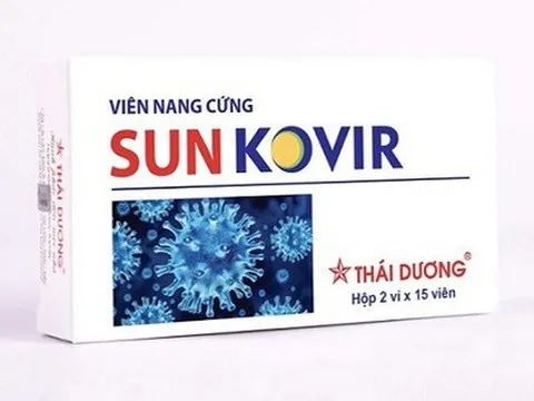 Rõ hơn về thuốc Sunkovir điều trị COVID-19