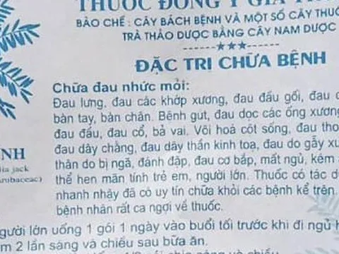 Sốc phản vệ nguy kịch sau khi dùng "thuốc đông y gia truyền"