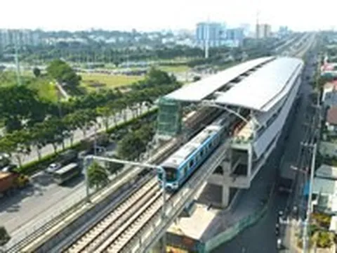 Điểm sáng từ các công trình trọng điểm (*): Vững những bước đi về đích của metro số 1