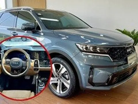 Kia Sorento 2023 về đại lý ở Việt Nam: Có công nghệ nhiều người chờ đã lâu, nội thất thêm tiện nghi như xe sang, đua trang bị với Santa Fe