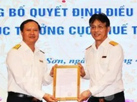 Điều động, bổ nhiệm Cục trưởng Cục Thuế tỉnh Lạng Sơn
