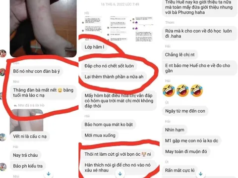 Xôn xao tin nhắn giáo viên nói xấu, miệt thị phụ huynh và học sinh