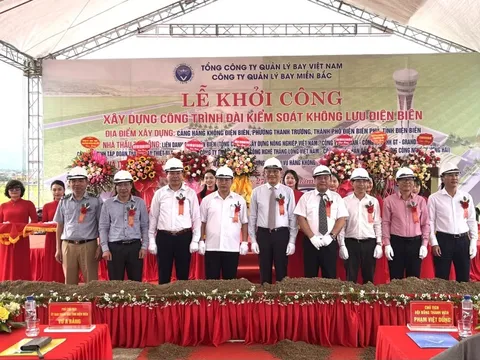 Khởi công Đài Kiểm soát không lưu Điện Biên