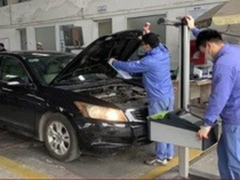 Các trung tâm đăng kiểm tại Hà Nội hoạt động lại từ 3/5