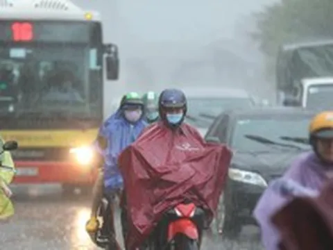 Từ đêm nay, miền Bắc chuyển mưa lớn