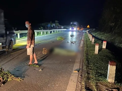 Tông xe vào cọc tiêu bên đường, nam thiếu niên tử vong