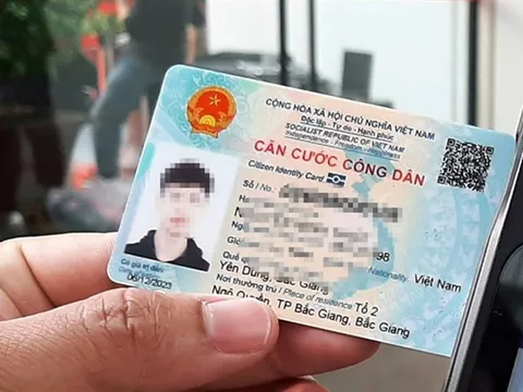 Đổi thẻ “căn cước công dân” thành thẻ "căn cước" không tác động chi phí của xã hội