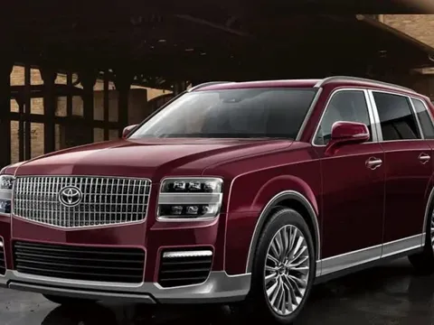 Toyota Century bản SUV lần đầu lộ diện ngoài đời thực: Đắt, đẳng cấp nhất nhưng nhìn thoáng tưởng xe Hàn