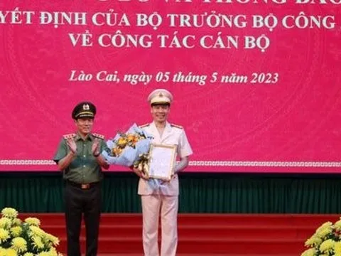 Bổ nhiệm tân Giám đốc Công an tỉnh Lào Cai
