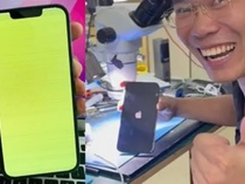 Lỗi phần cứng nghiêm trọng của iPhone được kỹ thuật viên Việt xử lý trong 1 phút với 1 sợi dây