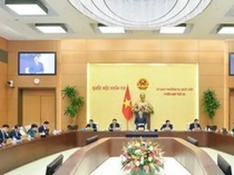 Ủy ban Thường vụ Quốc hội cho ý kiến về việc chuẩn bị kỳ họp thứ 5