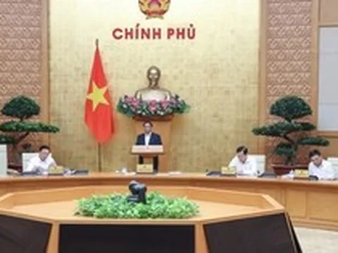 Thủ tướng Phạm Minh Chính chủ trì phiên họp Chính phủ thường kỳ tháng 4
