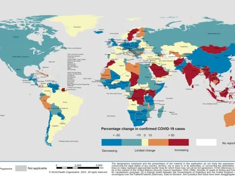 COVID-19: Một phần châu Á tăng 454%, Việt Nam lại bị WHO lưu ý